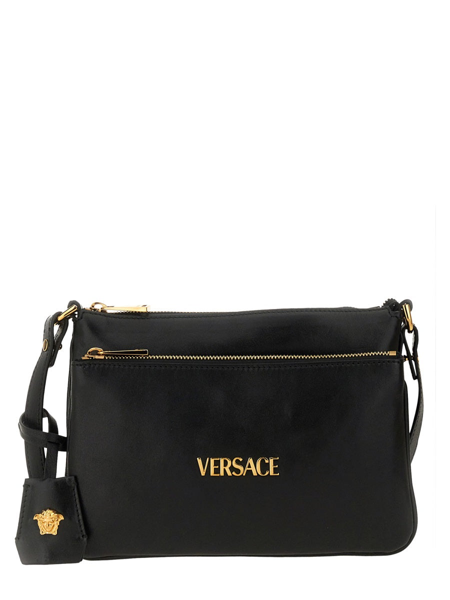 VERSACE Lambskin Shoulder Handbag - SS25 Edition