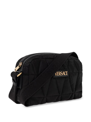 VERSACE Myth Nylon Mini Crossbody Handbag