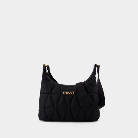 VERSACE Hobo Mini Shoulder Handbag