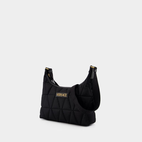 VERSACE Hobo Mini Shoulder Handbag