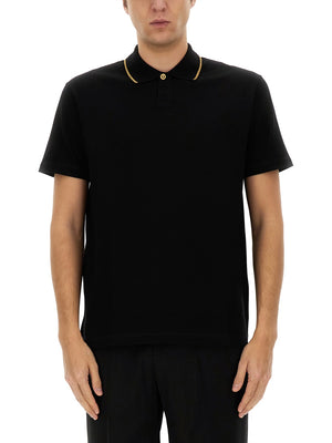 VERSACE Classic Piquet Polo - Size L