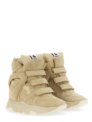 ISABEL MARANT Women's Leather Sneakers - Balskee