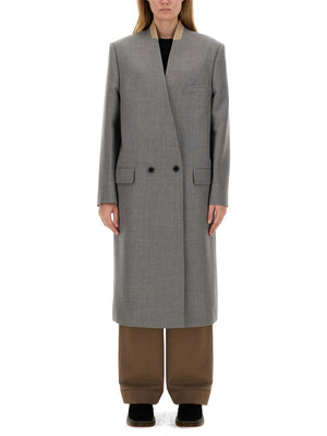 MOSCHINO Chic Wool Trench Jacket - Size 40 IT