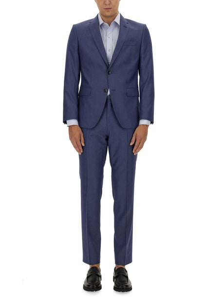 BOSS Slim Fit Suit for Men - Size 48 IT