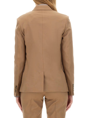 PAUL SMITH Double-Breasted Wool Jacket - Size 40 IT