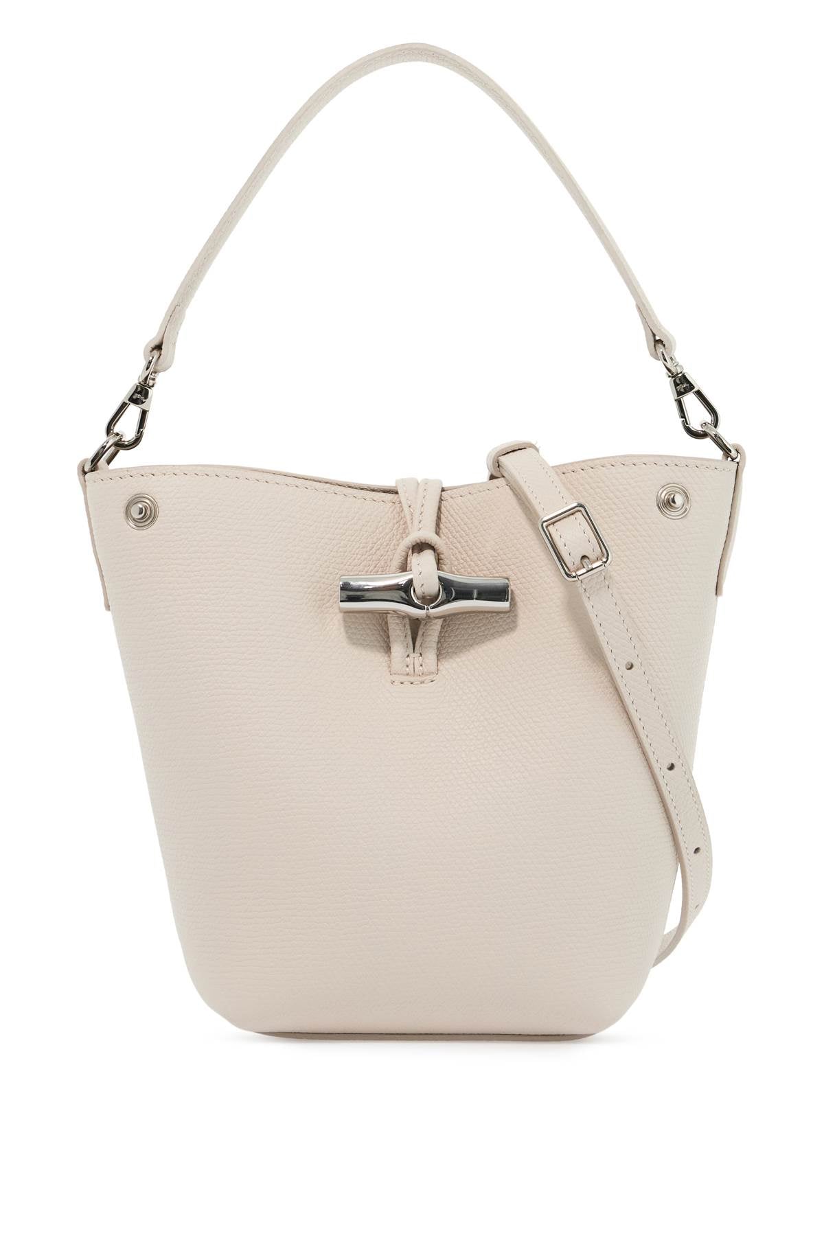 LONGCHAMP Mini Leather Bucket Handbag