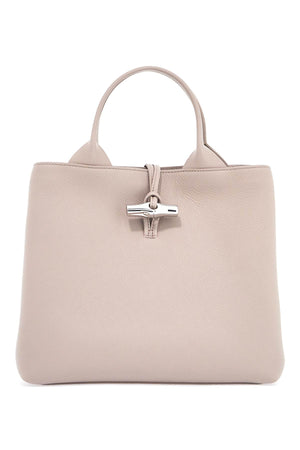 LONGCHAMP Le Roseau Double Handle Mini Handbag