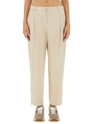 BRUNELLO CUCINELLI Elegant Cropped Fit Trousers - 40 IT