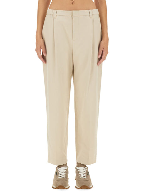 BRUNELLO CUCINELLI Elegant Cropped Fit Trousers - 40 IT