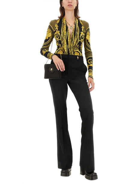 VERSACE Slim Fit Women's Trousers - Size 40