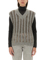 BRUNELLO CUCINELLI V-Neck Vest - Regular Fit