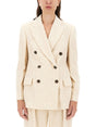 BRUNELLO CUCINELLI Women's Double-Breasted Jacket - Regular Fit