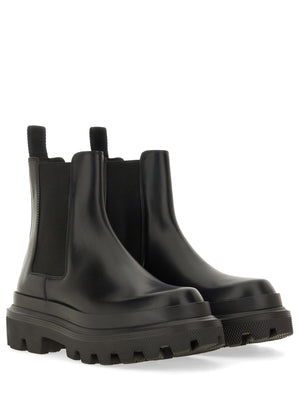 DOLCE & GABBANA Brushed Leather Boot for Men