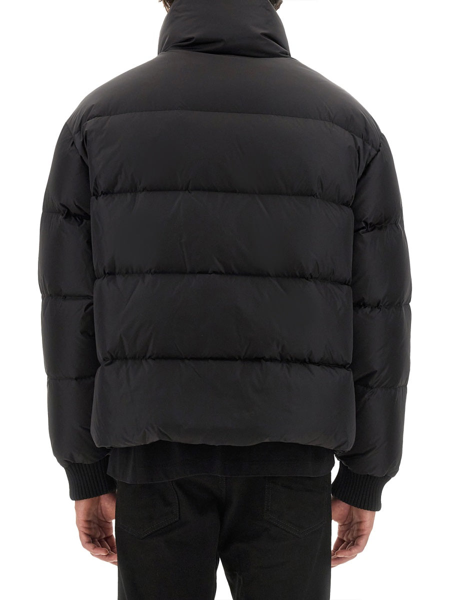 DSQUARED Men's Down Jacket with Logo - Size 48 IT