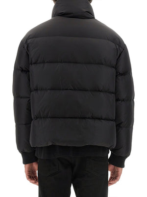 DSQUARED Men's Down Jacket with Logo - Size 48 IT