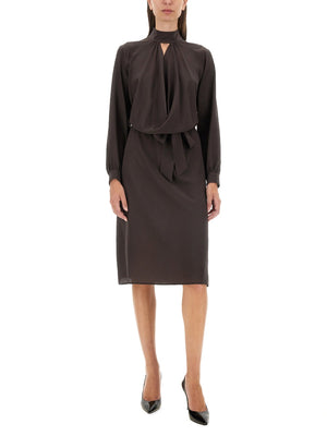 KITON Silk Dress - Regular Fit Size 40 IT