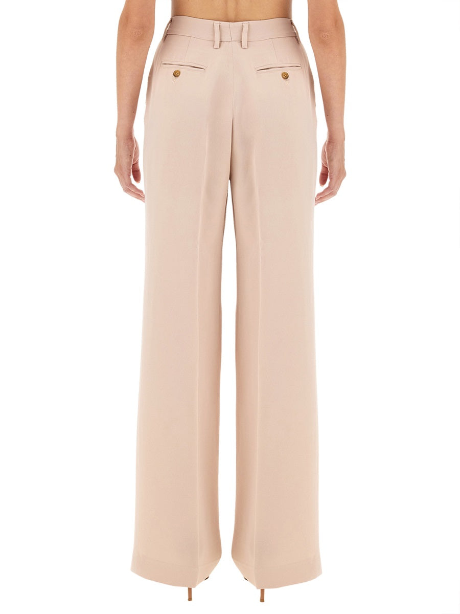 KITON Elegant Satin Trousers - Regular Fit Size 42