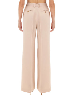 KITON Elegant Satin Trousers - Regular Fit Size 42