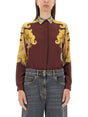 ETRO Silk Printed Shirt - Regular Fit, Size 40 IT