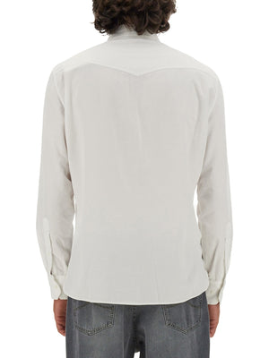 BRUNELLO CUCINELLI Leisure Fit Cotton Shirt - Size L