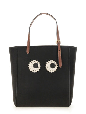 ANYA HINDMARCH Mini Handbag with Stylish Eyes Design