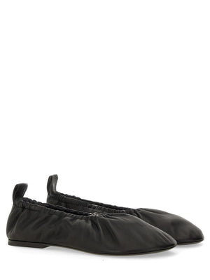 JIL SANDER Nappa Ballerina Flats