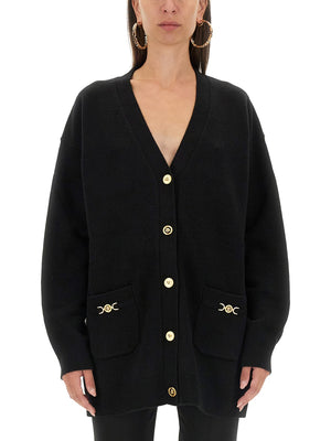 VERSACE Oversized Cardigan - Size 40