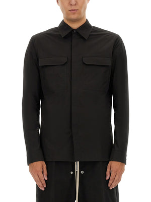 RICK OWENS Cotton Shirt for Men - Size 48 IT