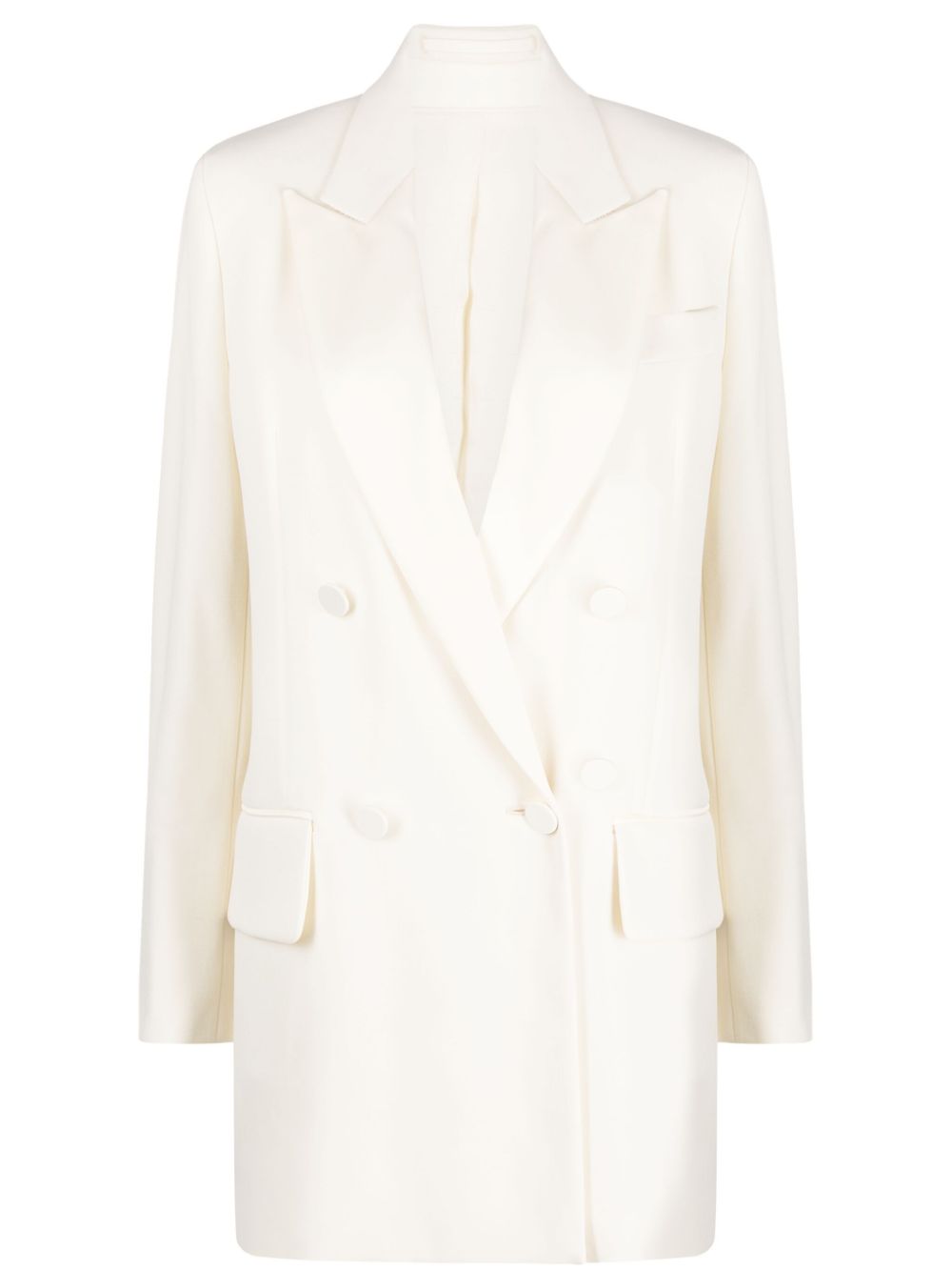 MAX MARA PIANOFORTE Double-Breasted Wool Blazer Jacket - Fall/Winter Collection