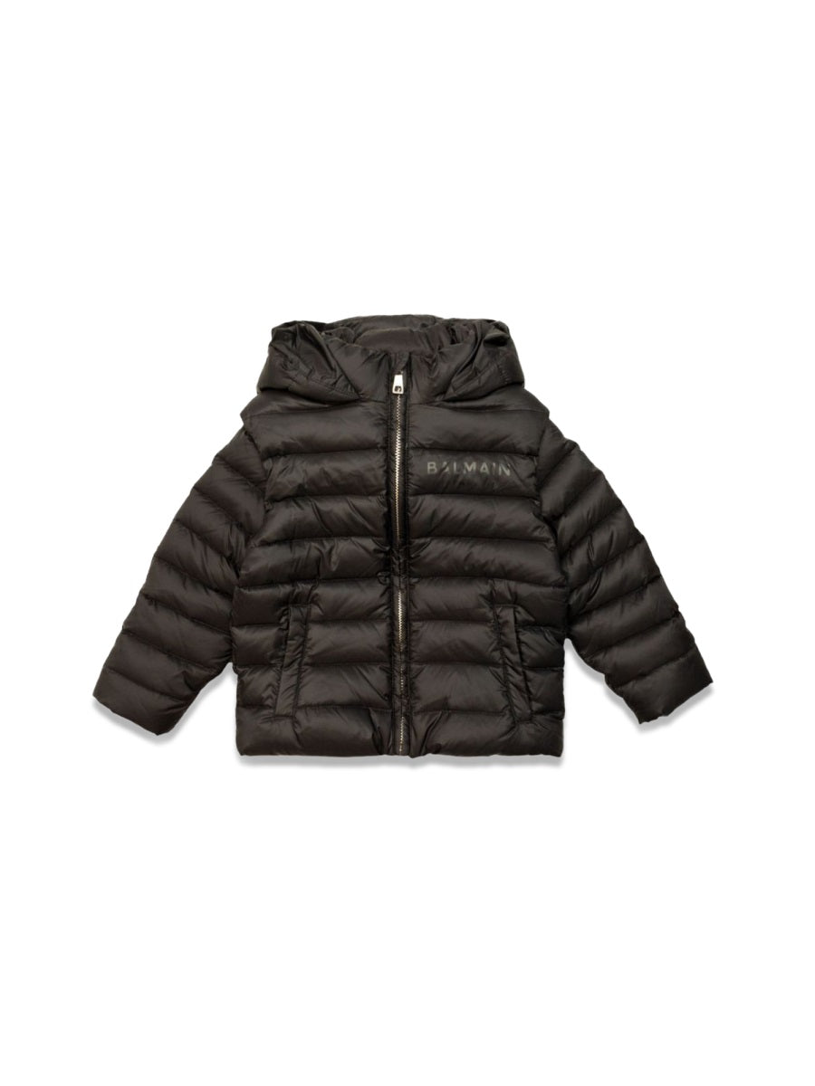 BALMAIN Mini Quilted Jacket for Boys - FW24 Collection