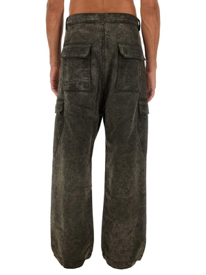 RICK OWENS DRKSHDW Regular Fit Cargo Pants - Size L