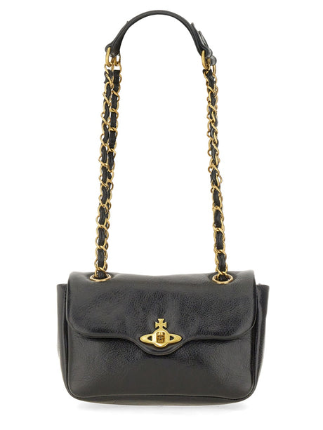 VIVIENNE WESTWOOD Mini Shoulder Bag - 14 CM X 20 CM X 7.5 CM