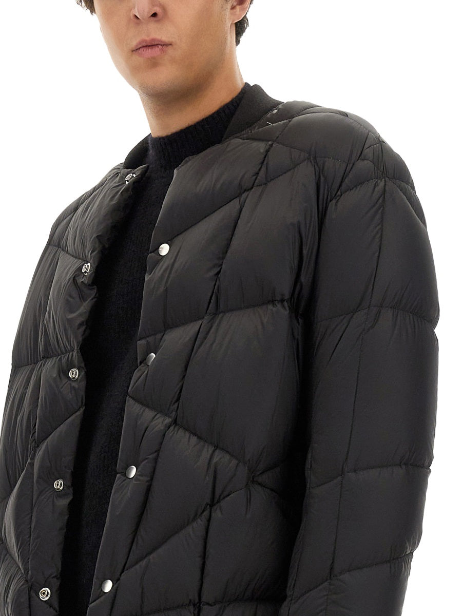 RICK OWENS Men's Down Jacket - Size 50 IT