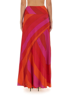 PUCCI Slim Fit Long Skirt Size 40