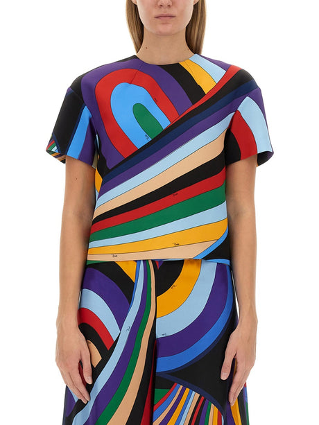 PUCCI Classic Regular Fit T-Shirt - Size 40 IT