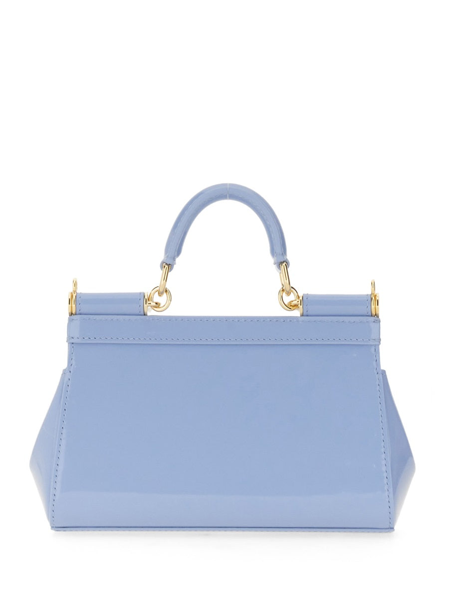 DOLCE & GABBANA Mini Leather Handbag 'SICILY'