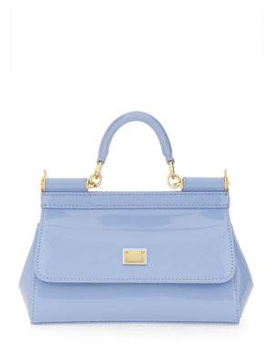 DOLCE & GABBANA Mini Leather Handbag 'SICILY'