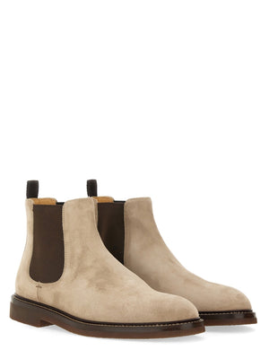 BRUNELLO CUCINELLI Suede Chelsea Boot for Men - FW24 Collection