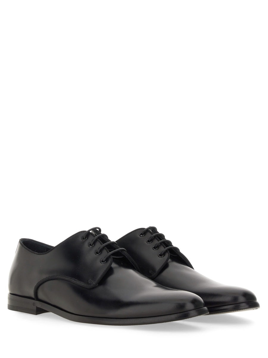 DOLCE & GABBANA Luxury Derby Dress Shoes for Men