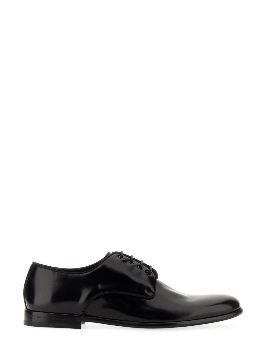 DOLCE & GABBANA Luxury Derby Dress Shoes for Men