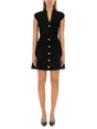 BALMAIN Elegant Velvet Dress - Size 36 FR