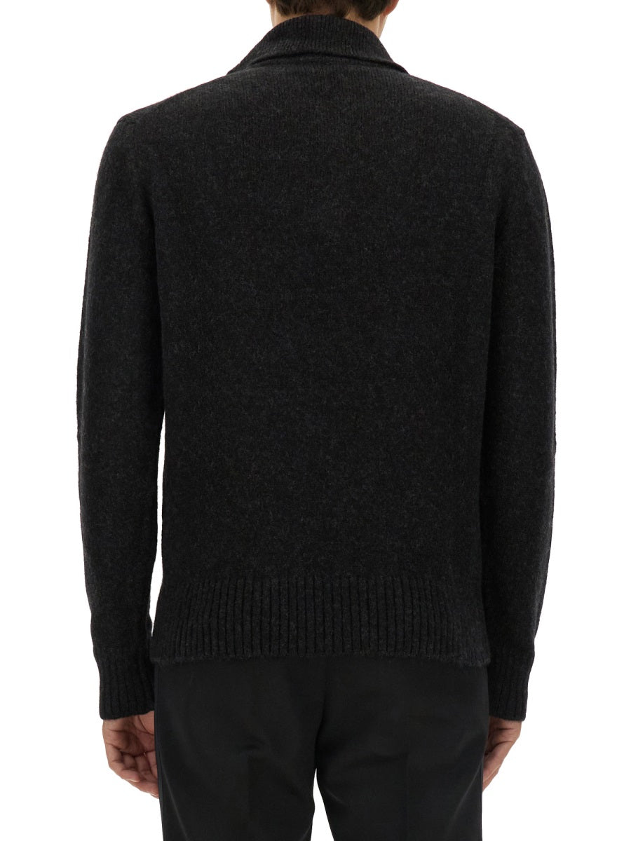 DOLCE & GABBANA Wool Polo Sweater - Size 50 IT