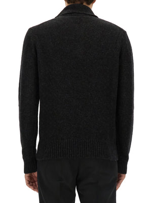 DOLCE & GABBANA Wool Polo Sweater - Size 50 IT