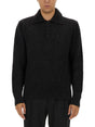 DOLCE & GABBANA Wool Polo Sweater - Size 50 IT