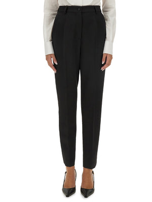 DOLCE & GABBANA Tailored Slim Fit Tuxedo Pants - Size 42