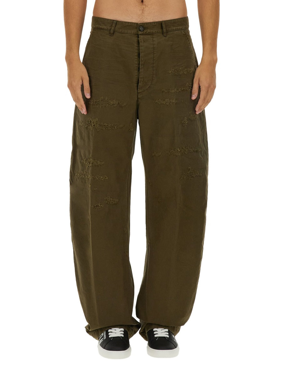 DSQUARED Ripped Big Chino Pants - Size 48