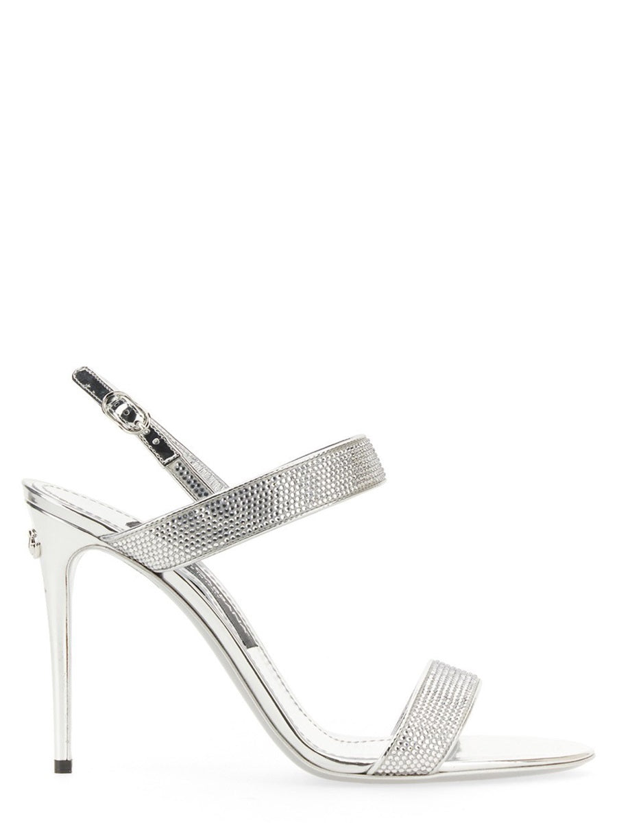 DOLCE & GABBANA High Heel Kim Sandal - 10.5