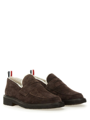 THOM BROWNE Men's Moccasin Penny Loafers