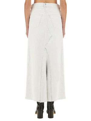 MAISON MARGIELA Elegant Midi Skirt - Size 38 IT