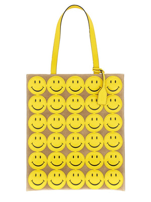 MOSCHINO Mini Smiley Shopper Handbag